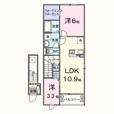 サンリット荒川 204【管理NO：1-028676501-02040】 ★家具家電は申し込み後に搬入します★ ★2026年10月上旬入居可能★の外観画像