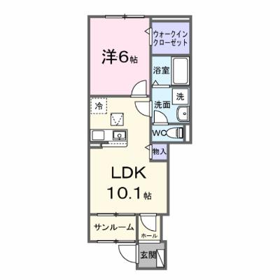 サンリット荒川 102【管理NO：1-028676501-01020】 ★家具家電は申し込み後に搬入します★ ★2026年10月上旬入居可能★の外観画像