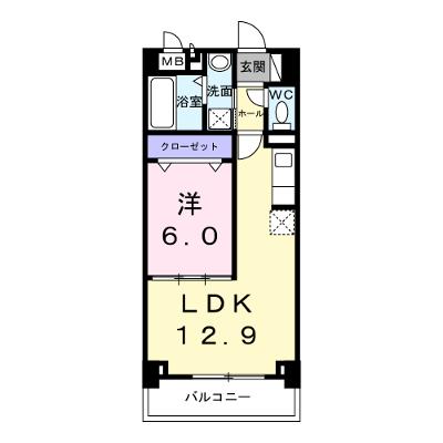 ＫＵＮＩＯ 206【管理NO：1-026989701-02060】 ★家具家電は申し込み後に搬入します★の外観画像