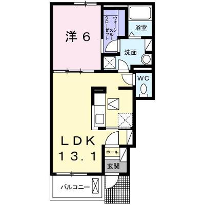 ジュワイユー・ベルⅠ 102【管理NO：1-024173301-01020】 2026年07月上旬入居可能の外観画像