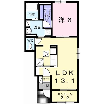 Ｒグレイ砥堀 104【管理NO：1-023748901-01040】 ★家具家電は申し込み後に搬入しますの外観画像