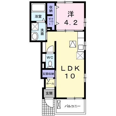 アヴァンティ　Ⅰ 102【管理NO：1-023234601-01020】 ★家具家電は申し込み後に搬入します★ ★2026年09月下旬入居可能★の外観画像