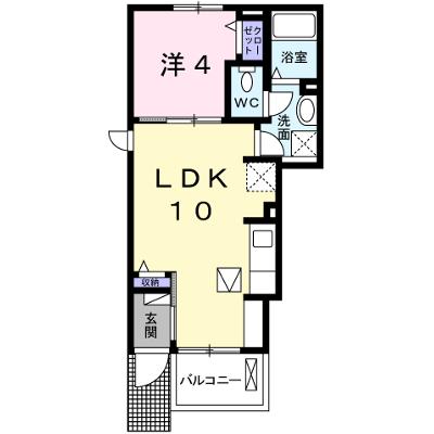 エスペランサ白国Ⅱ 101【管理NO：1-019892702-01010】の外観画像