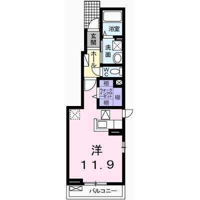 プランドール　Ⅰ 101【管理NO：1-018633201-01010】 ★家具家電は申し込み後に搬入します★の外観画像