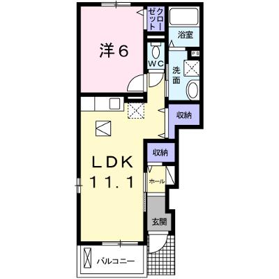 ホワイトローズ 101【管理NO：1-017483801-01010】 ★家具家電は申し込み後に搬入します★の外観画像