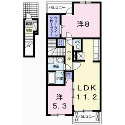 フェリア香呂Ｄ 201【管理NO：1-015658104-02010】 ★家具家電は申し込み後に搬入しますの外観画像