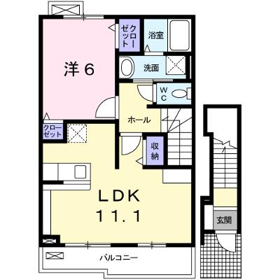 プロス　ＥＫＩＭＡＥ 201【管理NO：1-014845301-02010】 ★家具家電は申し込み後に搬入します 2026年07月下旬入居可能の外観画像