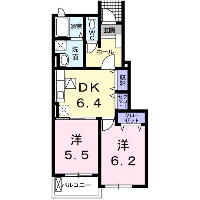 エクセルシアＢ 102【管理NO：1-014818102-01020】 ★家具家電は申し込み後に搬入します 2026年08月上旬入居可能の外観画像