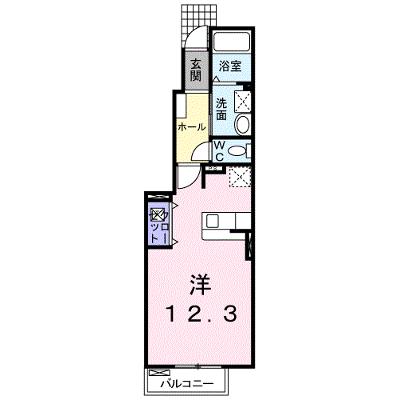 メゾン・ド・花水木　弐番館 102【管理NO：1-014601902-01020】 ★家具家電は申し込み後に搬入しますの外観画像