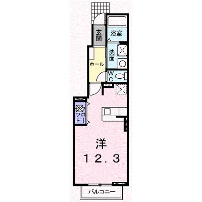 アンソレイエ・Ｓ 102【管理NO：1-013708601-01020】 ★家具家電は申し込み後に搬入します★の外観画像