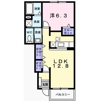 ミルト　アンジュⅡ 102【管理NO：1-013025802-01020】 ★家具家電は申し込み後に搬入しますの外観画像