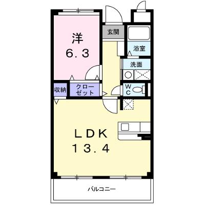 メゾン・ジエルメＭ 203【管理NO：1-012636701-02030】 ★家具家電は申し込み後に搬入します★の外観画像