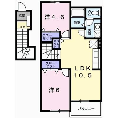 井ノ口ハイツⅡ 201【管理NO：1-012566101-02010】 ★家具家電は申し込み後に搬入します★の外観画像