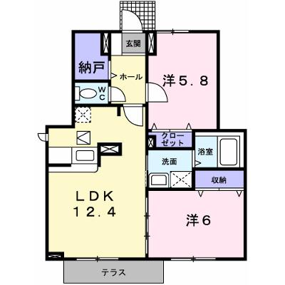 コータ・コート 103【管理NO：1-012415901-01030】 ★家具家電は申し込み後に搬入します★ ★2026年10月中旬入居可能★の外観画像