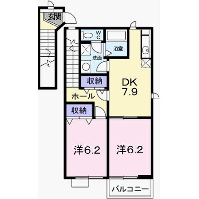 インプレス 201【管理NO：1-011898901-02010】 ★家具家電は申し込み後に搬入します★の外観画像
