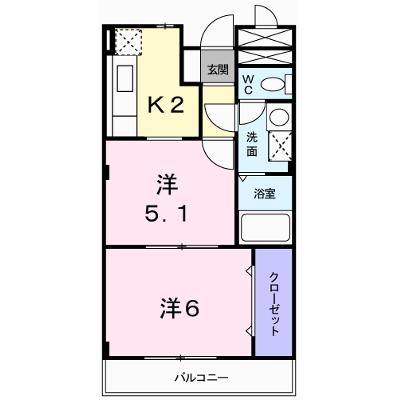 ホープ大野 104【管理NO：1-011648901-01040】 ★家具家電は申し込み後に搬入します★の外観画像