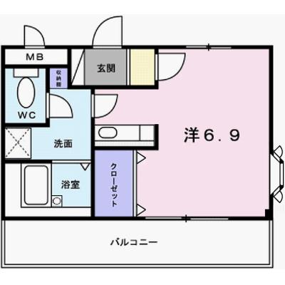 フラッツネオシティー 201【管理NO：1-009591001-02010】 ★家具家電は申し込み後に搬入します★の外観画像