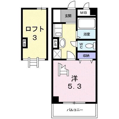 ル・ヴァン・アヴニール 103【管理NO：1-009574301-01030】 ★家具家電は申し込み後に搬入します★の外観画像