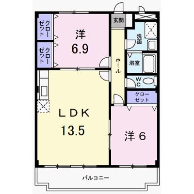エスポワール花田 303【管理NO：1-007020001-03030】 ★家具家電は申し込み後に搬入します★の外観画像