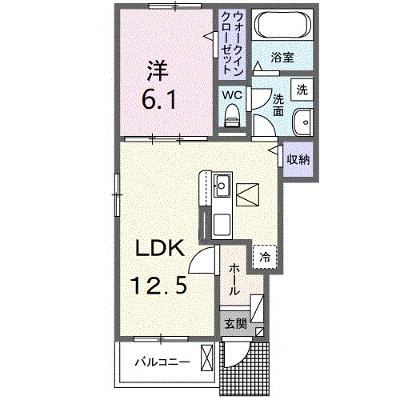 シーズンテラス勝原 101【管理NO：1-026859901-01010】 ★家具家電は申し込み後に搬入します★の外観画像