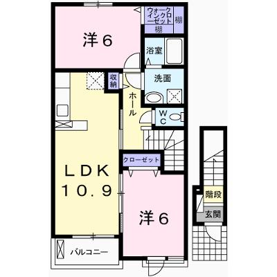 ディアス・カーサ 202【管理NO：1-020093001-02020】 ★家具家電は申し込み後に搬入しますの外観画像