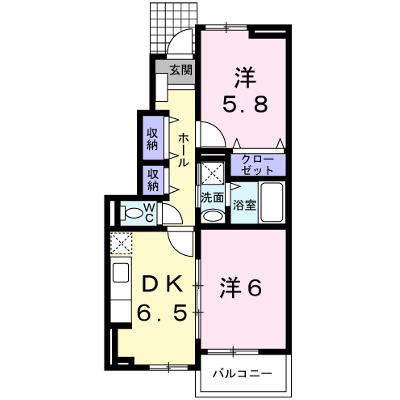 プラシード和　上郡Ｂ 102【管理NO：1-017374602-01020】 ★家具家電は申し込み後に搬入しますの外観画像