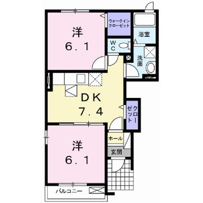ピクシーズタウンⅠ 101【管理NO：1-016202401-01010】 ★家具家電は申し込み後に搬入しますの外観画像
