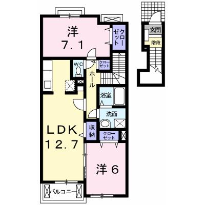 メゾンプラージュⅡ 202【管理NO：1-015105102-02020】の外観画像