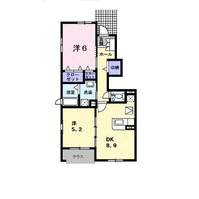 クール・ヴィヴァーチェＣ 103【管理NO：1-013242701-01030】 ★家具家電は申し込み後に搬入しますの外観画像
