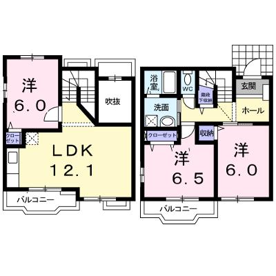 クール・ヴィヴァーチェＡ 102【管理NO：1-013238501-01020】 ★家具家電は申し込み後に搬入しますの外観画像