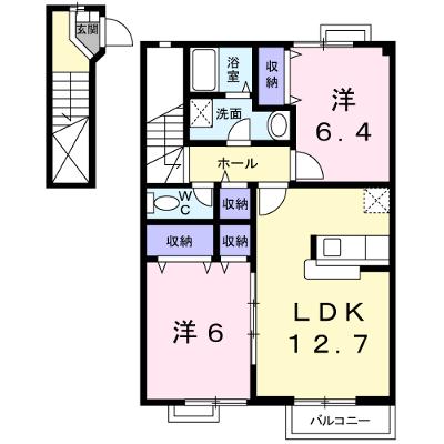 グランドゥールＢ 204【管理NO：1-012342201-02040】 ★家具家電は申し込み後に搬入します★の外観画像