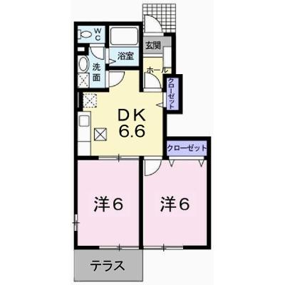 エピーメロンハウス 101【管理NO：1-011719801-01010】 ★家具家電は申し込み後に搬入します★の外観画像