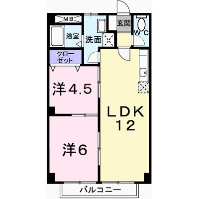 アメニティ六番館 201【管理NO：1-007146901-02010】 ★家具家電は申し込み後に搬入します★の外観画像