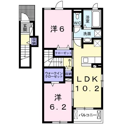 ル　ボヌール赤穂Ⅱ 201【管理NO：1-025494302-02010】 ★家具家電は申し込み後に搬入します★の外観画像