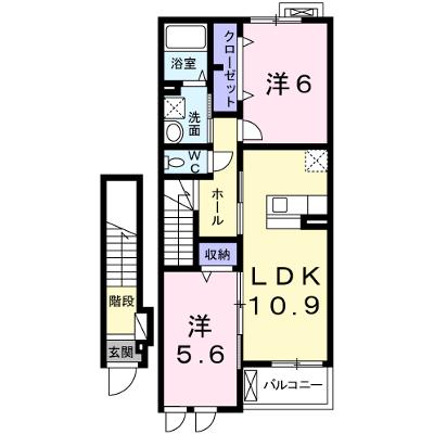 ラフィーネ和なごみ 203【管理NO：1-022601101-02030】 ★家具家電は申し込み後に搬入しますの外観画像