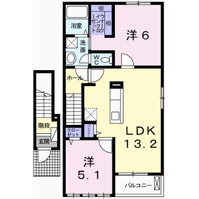 舞姫 204【管理NO：1-020262101-02040】 ★家具家電は申し込み後に搬入しますの外観画像
