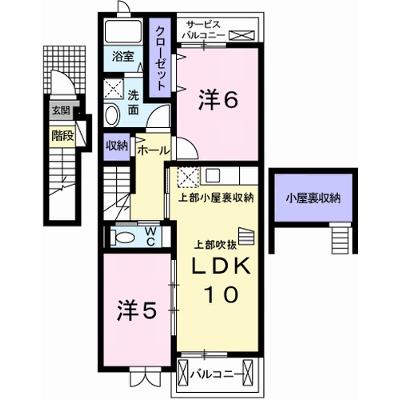 サンリット・ベルＤ 203【管理NO：1-017248901-02030】 ★家具家電は申し込み後に搬入しますの外観画像