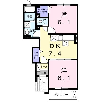 ピクシーズタウンⅠ 102【管理NO：1-016202401-01020】 ★家具家電は申し込み後に搬入します★の外観画像