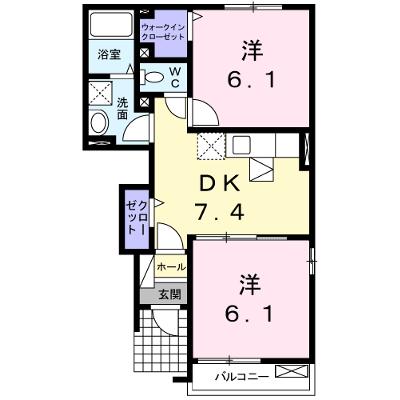 サンリットベルＣ 103【管理NO：1-016014101-01030】 ★家具家電は申し込み後に搬入しますの外観画像