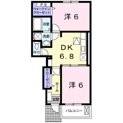 グラン・レーヴ 103【管理NO：1-015601901-01030】 ★家具家電は申し込み後に搬入します★の外観画像