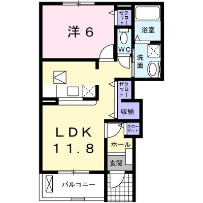ベル池ノ下 103【管理NO：1-015501401-01030】 ★家具家電は申し込み後に搬入します★の外観画像