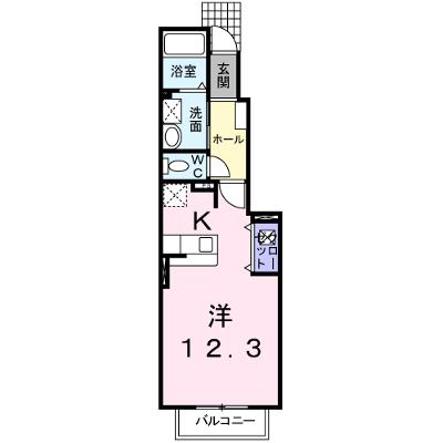 アライブカーサⅠ 103【管理NO：1-014754301-01030】 ★家具家電は申し込み後に搬入します★の外観画像
