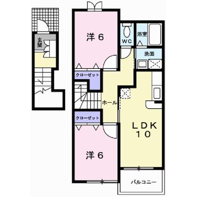 フレッサ　プラード 202【管理NO：1-013445601-02020】 ★家具家電は申し込み後に搬入しますの外観画像