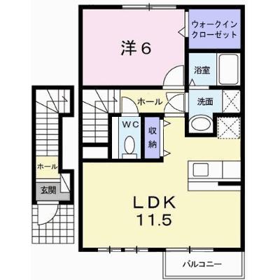 ソレアードⅠ 203【管理NO：1-012212501-02030】 ★家具家電は申し込み後に搬入します★の外観画像