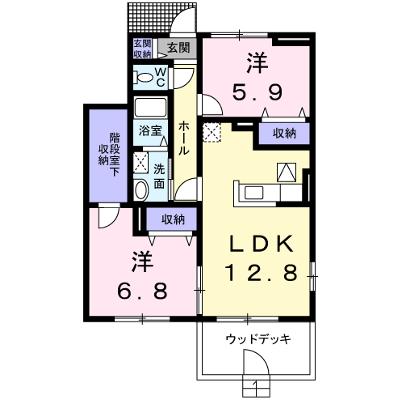 エメラルド雅 101【管理NO：1-011464401-01010】 ★家具家電は申し込み後に搬入します★の外観画像