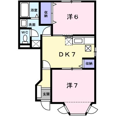 アメニティ１０ 102【管理NO：1-011079401-01020】 ★家具家電は申し込み後に搬入しますの外観画像