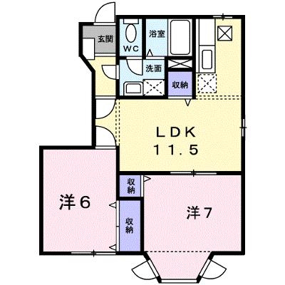 ピュールロジュマン 101【管理NO：1-010507301-01010】 ★家具家電は申し込み後に搬入します★の外観画像