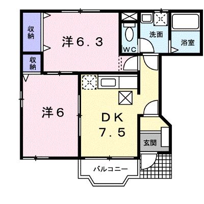 メゾン余部 101【管理NO：1-010491701-01010】 ★家具家電は申し込み後に搬入します★の外観画像