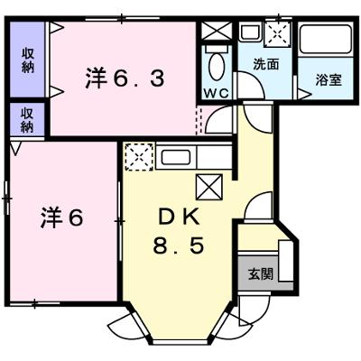 ブルーマウンテンⅢ 101【管理NO：1-010226801-01010】 ★家具家電は申し込み後に搬入します★の外観画像