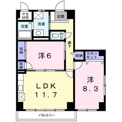 シエル青山 401【管理NO：1-009761701-04010】 ★家具家電は申し込み後に搬入しますの外観画像